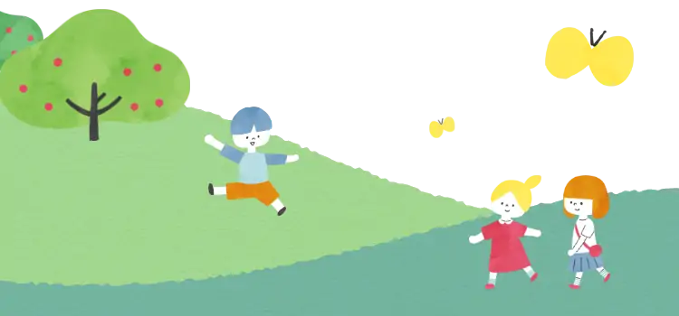 こどもと山の画像